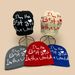 Unisex Knit Beanie With Letter Jacquard - Trendy Streetwear Winter Hat For Men & Women - Soft Acrylic Stretchy Skull Cap (Black, Grey, Blue, Red)_viptrois.com