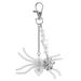 Gothic Halloween Personality Big Spider Keychain Pendant Spider Keychain - Dark Web Design Resin Keyring For Bags, Backpacks, And More_viptrois.com