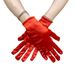 Unisex Bridal short four way stretch shiny satin dress gloves suitable for ladies to attend dinner dances/church/weddings_viptrois.com