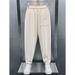 Men's Clothing Men's Summer Loose Harem Pants Solid Color Versatile Drawstring Sports Pants Youth Ice Silk Drape Casual Suit Pants_viptrois.com