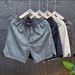 Men's Clothing Summer Breathable Thin Sports Quick Drying Shorts Men's Solid Color Mesh Casual Shorts Loose Outer Wear Beach Pants_viptrois.com