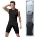 Men's quick-drying sports vest Basketball fitness vest sleeveless summer casual sweat absorption solid color sportswear_viptrois.com