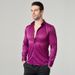 Men's Clothing Men's Wrinkle-Resistant Long Sleeve Shirt For Business & Casual Wear – Breathable, Lightweight & Comfortable Summer Office Shirt_viptrois.com