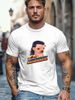 Camiseta Retro Hombre - "Perro Los Temerarios" Tela Algodón Suave, Manga Corta Informal Y Ajuste Cómodo, Ideal Uso_viptrois.com
