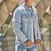 Men's Clothing spring and autumn new street men's denim loose casual coat jacket_viptrois.com