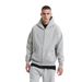 Men's Clothing Sweatshirts Zipper Hoodies Retro Long Sleeves Oversized Black Hooded Sweatshirts_viptrois.com