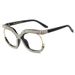 Personalized European And American Half Frame Rhinestone Flat Glasses Exquisite Women's Plain All Match Diamond Studded Fashion Glasses Cross Border_viptrois.com