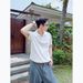 2025 Knitted Polo Shirt Men Short Sleeve High-end Trendy Brand Men's Clothing Summer Collared Breathable Casual Youth_viptrois.com