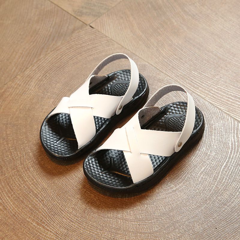 New Summer Sandals For Children, Boys' Sandals, Girls' Beach Shoes, Korean Style, Hollow And Breathable_viptrois.com