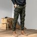 Retro Cargo Pants Men – Slim-Fit Military Workwear Pants (29-38, 97% Cotton + Stretch, Multi-Pocket & Street Style)_viptrois.com