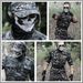 Sports Face Masks Magic Headscarf Autumn And Winter Sun Protection Cycling Outdoor Face Scarf Versatile Dustproof Ghost Mask Skull Mask Head Cover_viptrois.com
