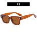 Rice Nail Square Sunglasses New Retro Versatile Sunglasses Sunglasses Simple Men's Concave Shape_viptrois.com