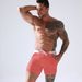 Men's New Pocket With Inner Lining And Drawstring European Size Boxer Mid-Length Three-Quarter Swim Trunks Beach Shorts_viptrois.com