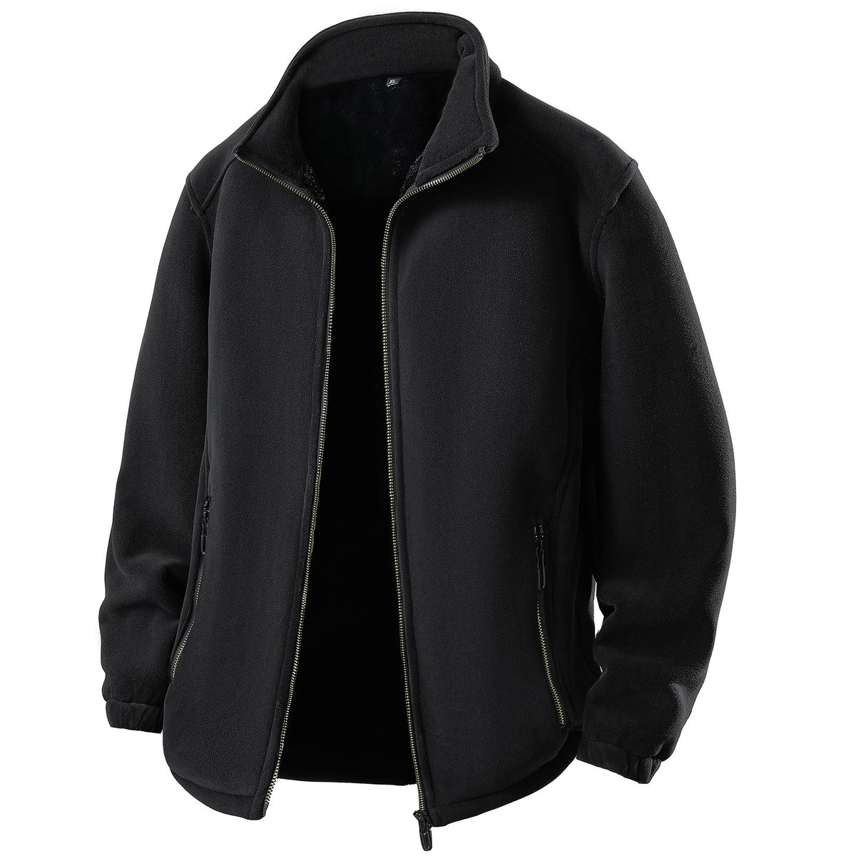 Large Size Austrian Fleece Sweater Autumn And Winter European And American Outdoor Sports Jacket Fleece Jacket Men's Sweater Fleece Thickened_viptrois.com