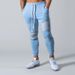 Men's clothing spliced sports casual basketball pants_viptrois.com
