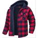 Pure 2023 Foreign Trade Hot-Selling Men's Clothing European And American Style Autumn Winter Thickened Cotton Plaid Long_viptrois.com
