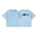 Boys & Girls Graphic Tee - Playful Flying Fish Print | Summer Casual Cotton Shirt_viptrois.com