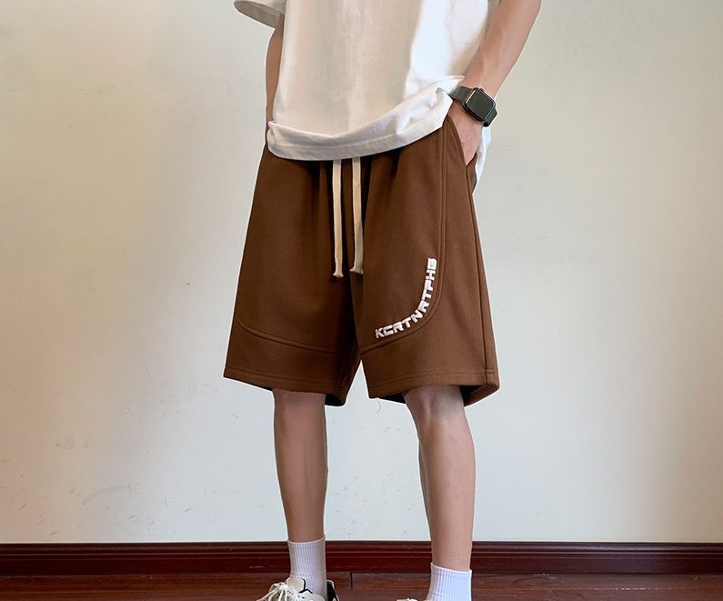 Men's Summer Shorts Loose Ice Pants Casual Sports Five-minute Pants_viptrois.com