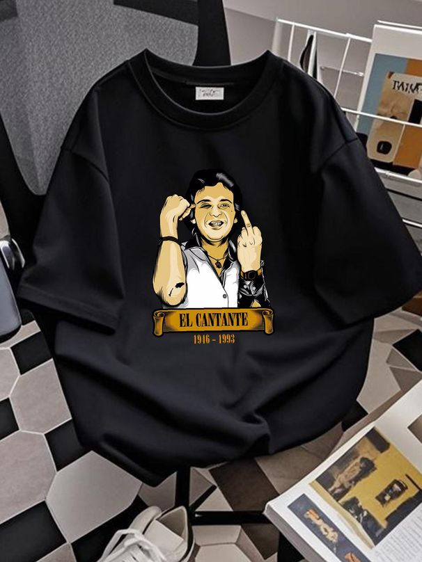Hector Lavoe T Shirt, T Shirt. Cute Gift For,, NEW Gift, Gift,, New HOT HOT HOT Top For Everyday Wear Slightly Graphic Breathable Fashion Homme_viptrois.com
