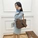 Women's Bags New Fashion Casual Checkerboard Print Wallet Pendant Shoulder Bag_viptrois.com