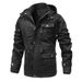 Men’s Vintage Workwear Jacket – Hooded Cotton Utility Coat With Fleece Lining & Multi-Pockets (S-XXXL, 3 Colors)_viptrois.com