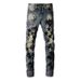 Men's Clothing American Style Trendy Jeans For Young Men Elastic High Craft Leather Star Slim Fit Men's Skinny Jeans 694_viptrois.com