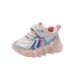 Mother & Kids Light Up Leather Sneakers For Girls Cartoon Princess Shoes Soft Soles Non-slip Toddler Shoes_viptrois.com
