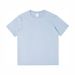 A Man In A Pure Cotton Short-sleeved T-shirt, A Loose And Casual Round-neck Solid-color Base Shirt_viptrois.com