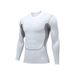 Men's clothing Sports tights men's basketball ball compression long sleeve training fitness clothing running basketball_viptrois.com