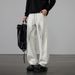Vintage Style Jeans For Men & Women – High Street Loose Fit Straight-Leg Denim Pants, Durable & Casual_viptrois.com