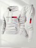 Men's Clothing Pullover Sweatshirt With Letter Print Hooded Sweatshirt & Jogger Set - Casual Loose Fit Pullover Tracksuit For Autumn/Winter_viptrois.com