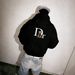 Spring Streetwear Hoodie Cotton Blend Oversized Pullover With Playful Bear Graphic For Urban Fashion_viptrois.com