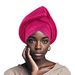 Women's Scarves New Multi Layer Cross Slimming Baotou Hat Muslim Hat Hat_viptrois.com