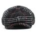 2021 Plaid Beret Hat Men And Women, Thick Warm Forward For Elderly, Wool Cotton Duckbill Cap_viptrois.com