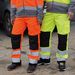 Men's Clothing Reflective Strips Multi Pocket Work Pants Men's Construction Engineering Coal Mine Warning Safety Work Pants_viptrois.com