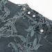 Men's Clothing Floral Jacquard Denim Overalls For Men Trendy Design Loose Casual Suspenders One Piece Straight Trousers_viptrois.com