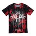 Men's Clothing Fashion Tie Dye Wings Print T Shirt Street Short Sleeved Cotton T Shirt Tops_viptrois.com