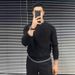 Sweater Men's Autumn/Winter Loose Solid Color Interior Knitted Sweater Sweater Thread Clothes_viptrois.com