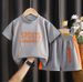 Kids' Quick-Dry Running Set - Breathable Short Sleeve & Shorts | Summer Athletic Outfit_viptrois.com