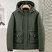 Premium Winter Parka For Men – Detachable Hood, Heavyweight Cotton Insulation (L-XXXXL, Black/Grey/Olive, Water-Repellent Polyester Shell)_viptrois.com