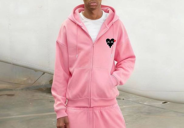 New American Retro Washed Long Sleeved Hooded Shirt Loose Casual Trousers Fashionable Japanese Sweater Suit_viptrois.com