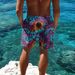 Premium Products CP11487A29 American Casual Camouflage Printed Trendy Brand Fitness Running Sports Basketball Shorts_viptrois.com