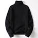 Pure Manufacturer Wholesale Men's Knitted Long Slim Fit Turn-down Junior High School One-piece Fleece Sweater Male Student_viptrois.com
