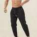 Men's Clothing Autumn Sports Men's Running Fitness Daily Casual Matching Training Composite Fabric Large Size Trousers New Style_viptrois.com