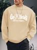 Autumn And Winter Men's Top Sweatshirt Loose And Comfortable Warm And Hooded Sweatshirt Men's Clothing_viptrois.com