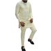 Men's Clothing New Suit African Ethnic Style Diamond Solid Color Casual Men's Suit_viptrois.com