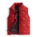 Lightweight Graphene-Infused Down Vest For Men & Women – Stand Collar, Slim Fit, Warm Winter Puffer Gilet In Classic Colors_viptrois.com