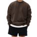 Men's Spring And Autumn Men's Sweater American Youth Heavy Terry Sweater Men's Large Size Trendy Versatile Casual Jacket_viptrois.com