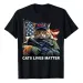 MENS WOMENS Cats Lives Matter Funny Trump 2024 Cat MAGA T-Shirt Mens Womens Tees Top_viptrois.com