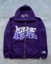 Men's Clothing joint trend Gothic punk hip-hop fashion zipper digital printing hoodie_viptrois.com